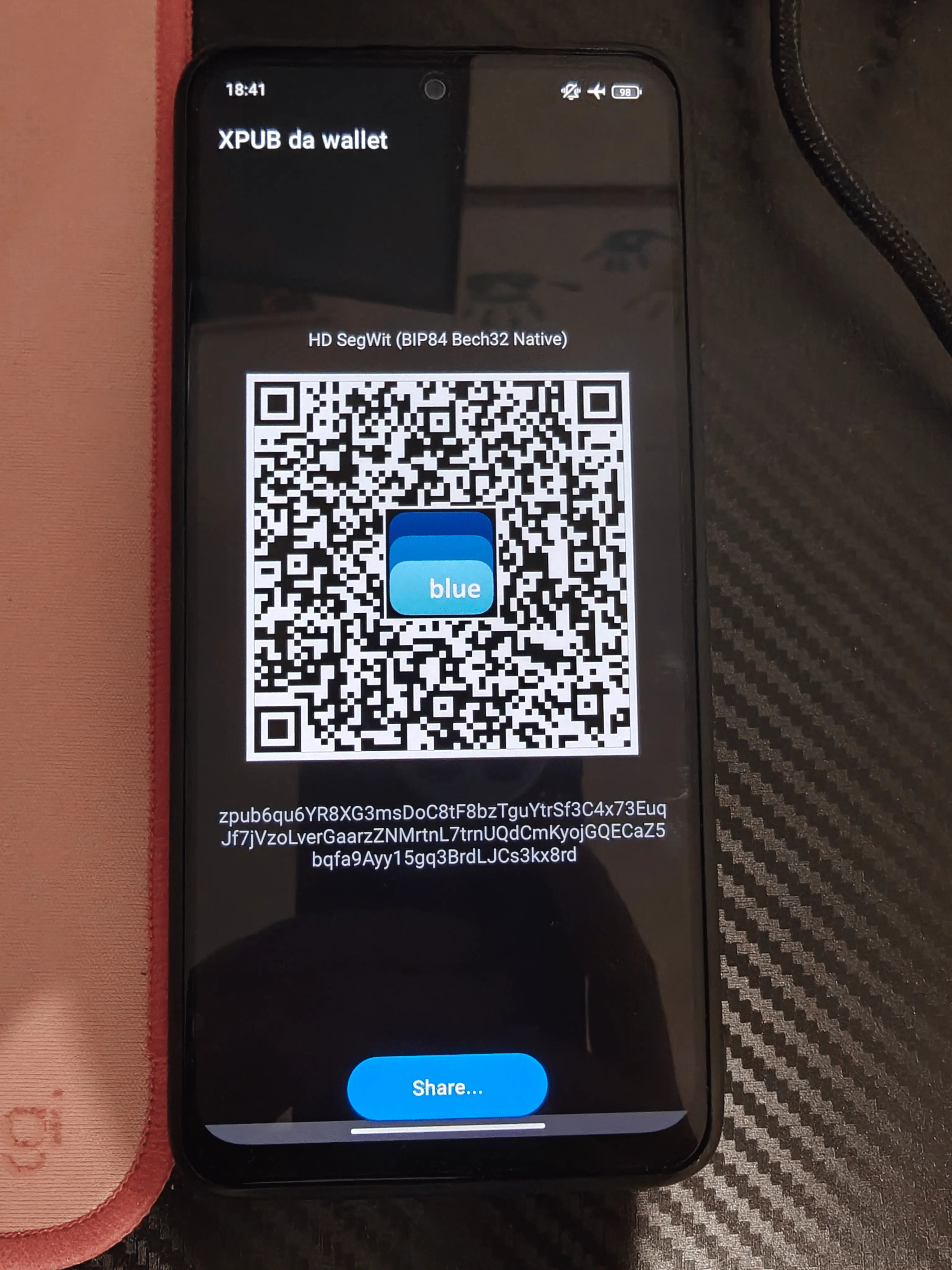 Endereço de receção